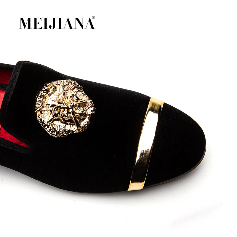 MEIJIANA 2019 New Big Size Men's Loafers Brand Shoes Wedding Slip on Men Leather Luxury Casual | Обувь