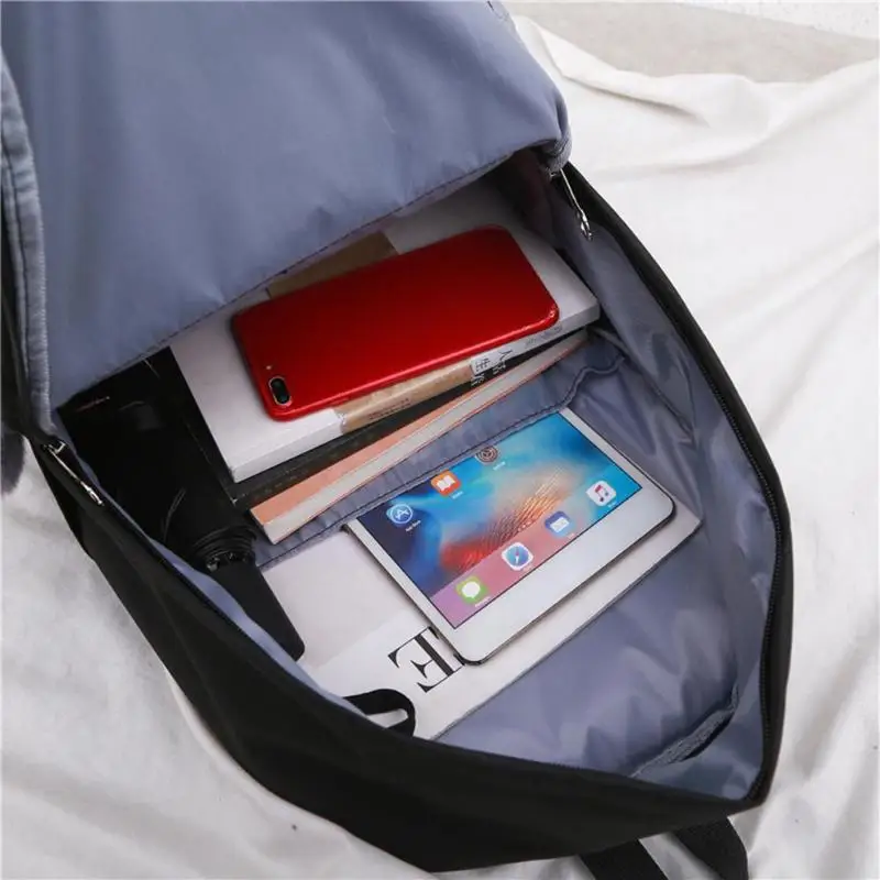 4 шт./компл. милый литерный принт Mochila рюкзак туристические рюкзаки для отдыха