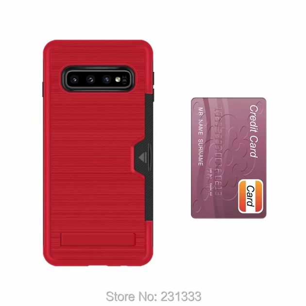 C-ku для Samsung Galaxy S10 Plus S9 S8 NOTE 9 8 гибридная Броня ТПУ противоударный жесткий чехол с