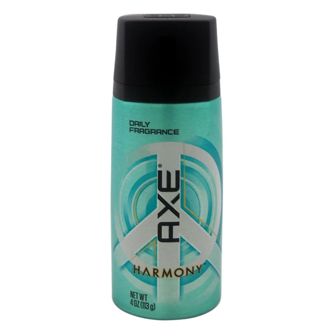 Гармония спрей для тела топором мужчин-4 унц. ции дезодорант-спрей | Красота и