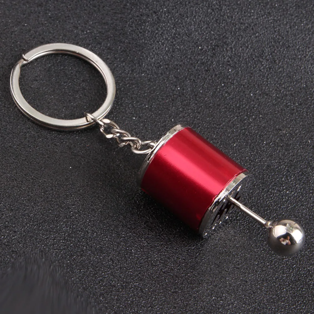 1Pc Simulation Car Modification Gear Shaped Pendant Keyring Keychain for Handbag Phone (Red) | Автомобили и мотоциклы