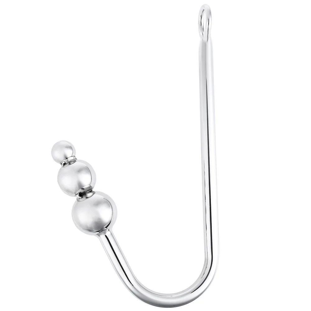 RYSM - 011 Stainless Steel Backyard Plug 3 Beads Anal Massage Sex Adult Product Homosexual Gay |