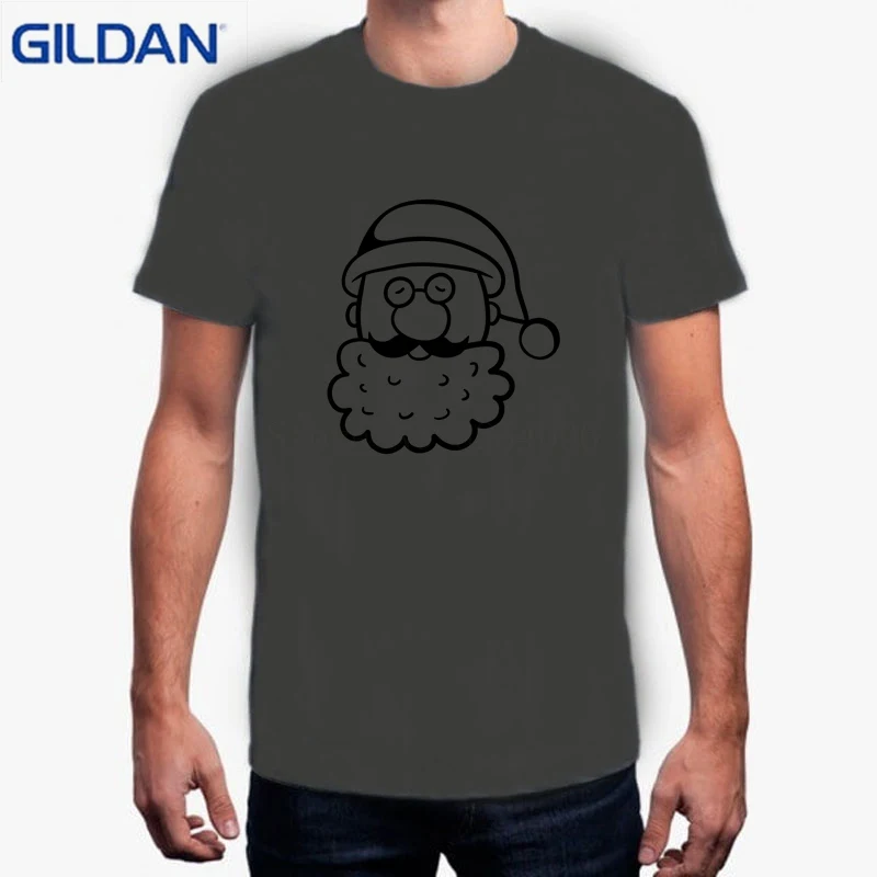 Для мужчин майка мультфильм Personalizar Sudaderas Рождество Санта футболка модная Флер