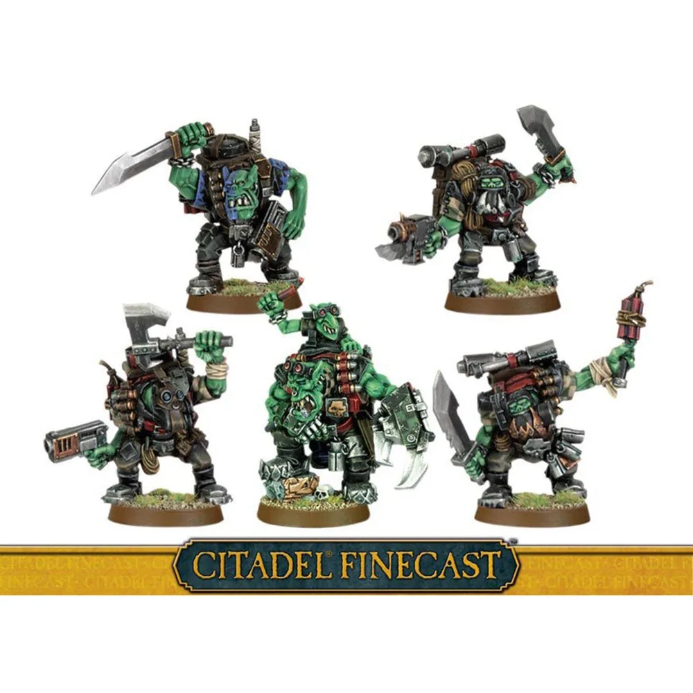 Ork Kommandos (металл 5 шт)| |
