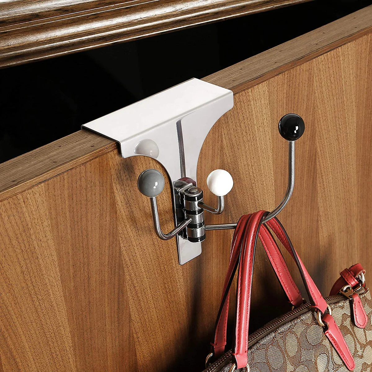 Многоцелевой крюк из нержавеющей стали дверной с поворотом на 180 градусов