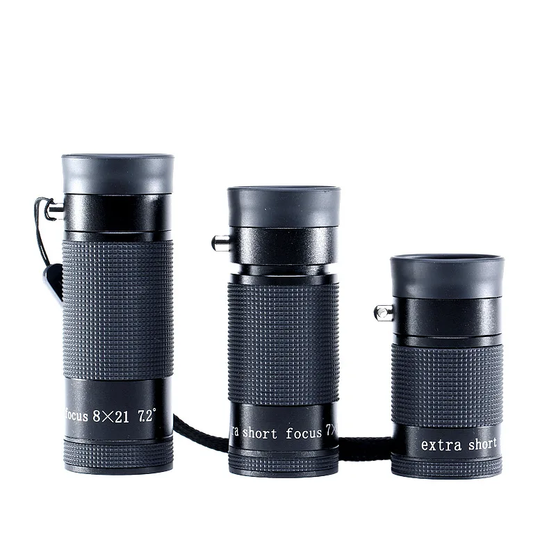 Universal mobile phone external Mini single tube 8X21 HD Low light level night vision Lens 62 telescope | Инструменты