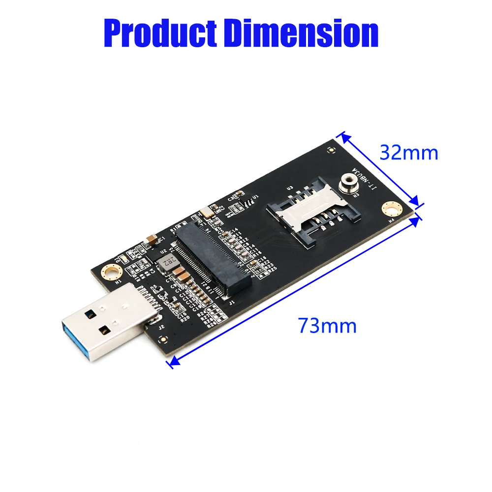 Адаптер NGFF M.2 с ключом B на USB 3 0 переходная карта для настольного ПК разъемом sim