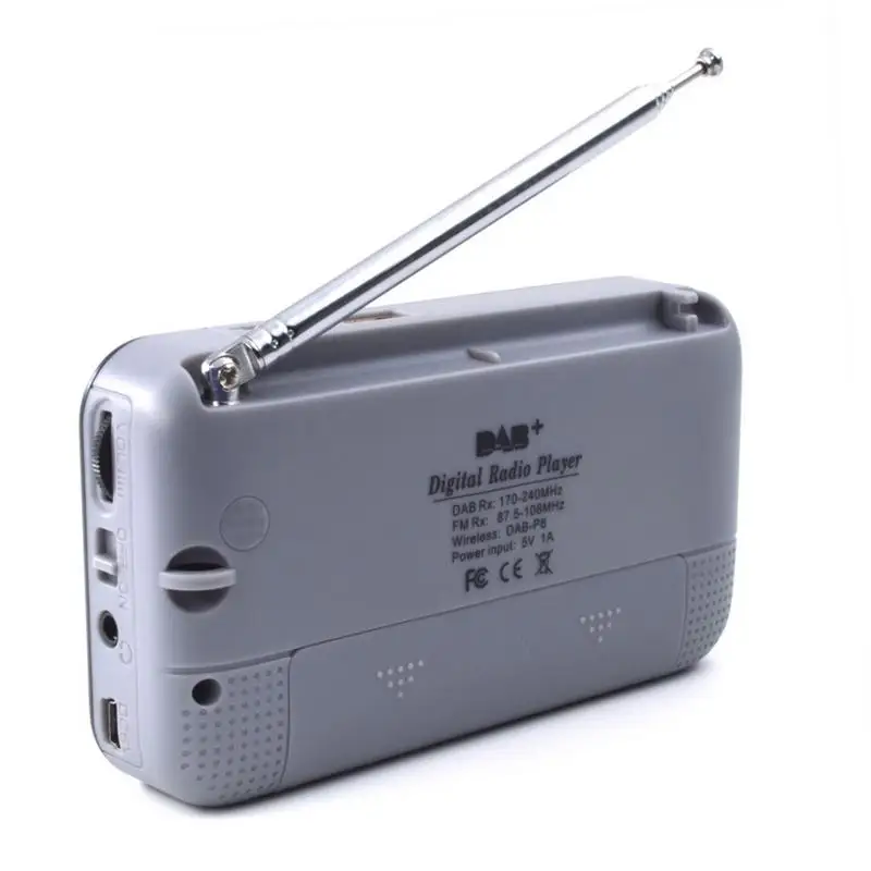 Универсальный портативный DAB цифровой радио Bluetooth динамик FM MP3