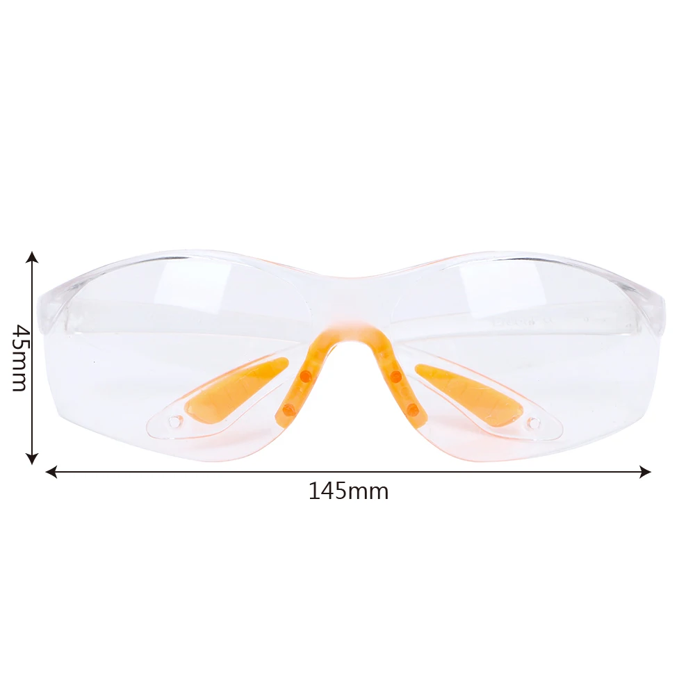 

DIYWORK Soft Silicone Nose Clip Labor Insurance Glasses Sand Prevention Unisex Outdoor Safety Eye Protective Goggles Anti-dust