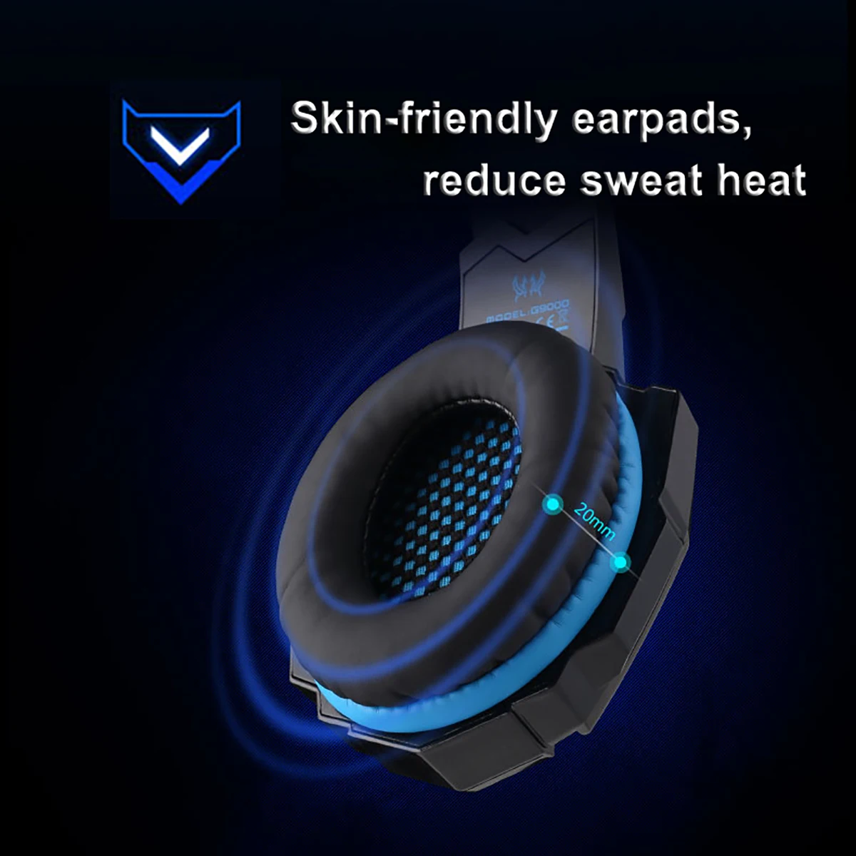 KOTION EACH G9000 Игровые наушники Gamer гарнитура стерео HIFI гарнитуры с микрофоном для PS4