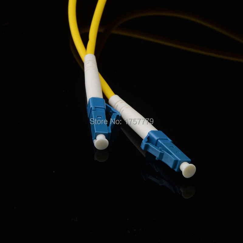 10PCS/bag LC UPC to Simplex 3.0mm PVC Single Mode Fiber Patch Cable jumper fiber patch cord fibra optica | Мобильные телефоны и