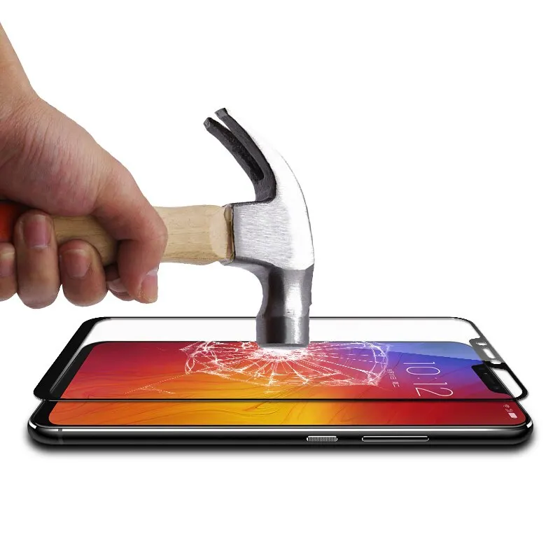 Закаленное стекло с полным покрытием для Lenovo Z5S Z6 Z5 Z2 pro A5 9H защита экрана