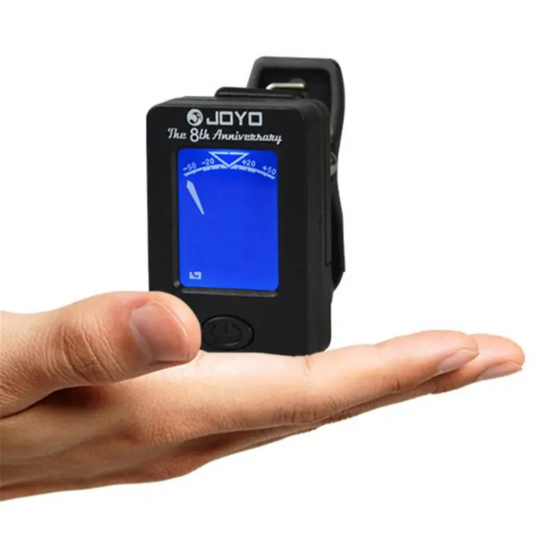 JOYO Акустическая гитара тюнер укулеле Скрипка бас Универсальный регистратор