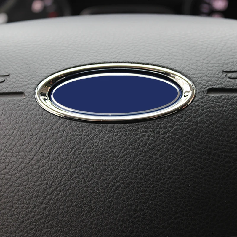 Немного поменяется 1 шт. хромированное рулевое колесо ABS для Ford New Focus 3 Kuga Escape 2012 2013