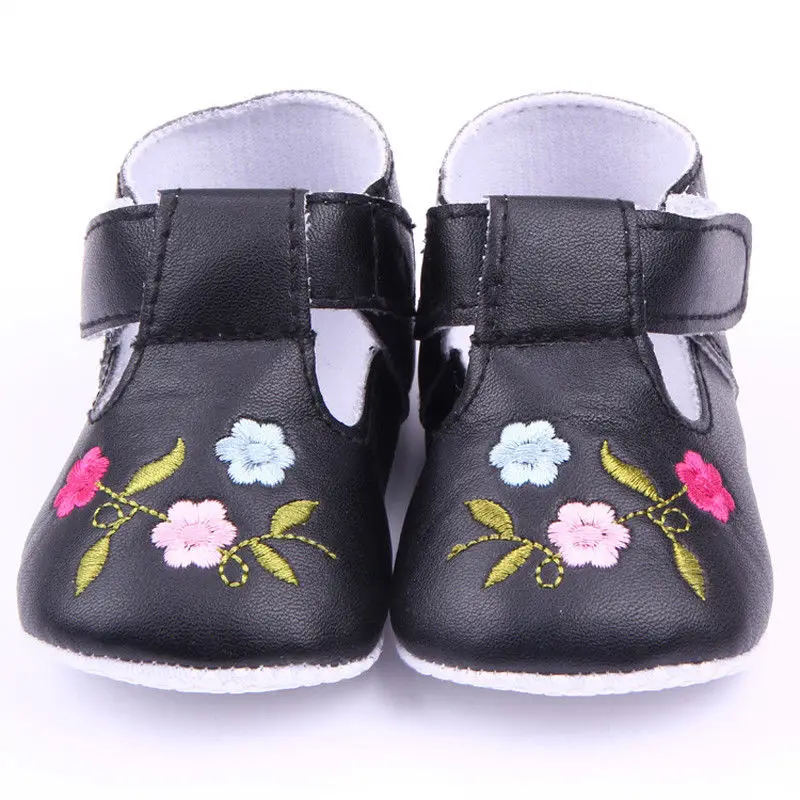 Унисекс morbida pelle Baby e per bambini scarpe con antiscivolo suole in pelle|Кроссовки| |