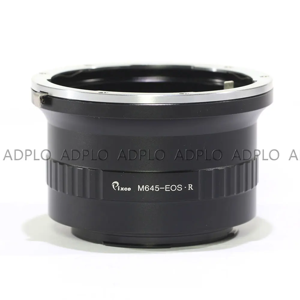 Кольцо адаптер для крепления объектива Pixco телефона Mamiya 645 подходит Canon EOS R Mount Camera