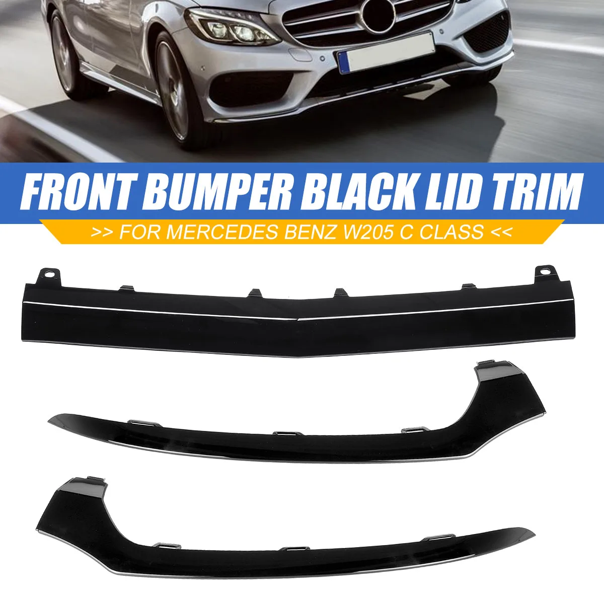 Высококачественная крышка переднего бампера автомобиля нижний разделитель