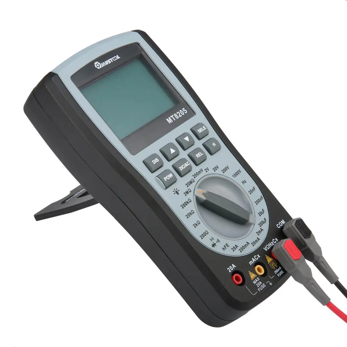 MT8205 2 в 1 цифровой Интеллектуальный Ручной осциллограф мультиметр ток напряжение