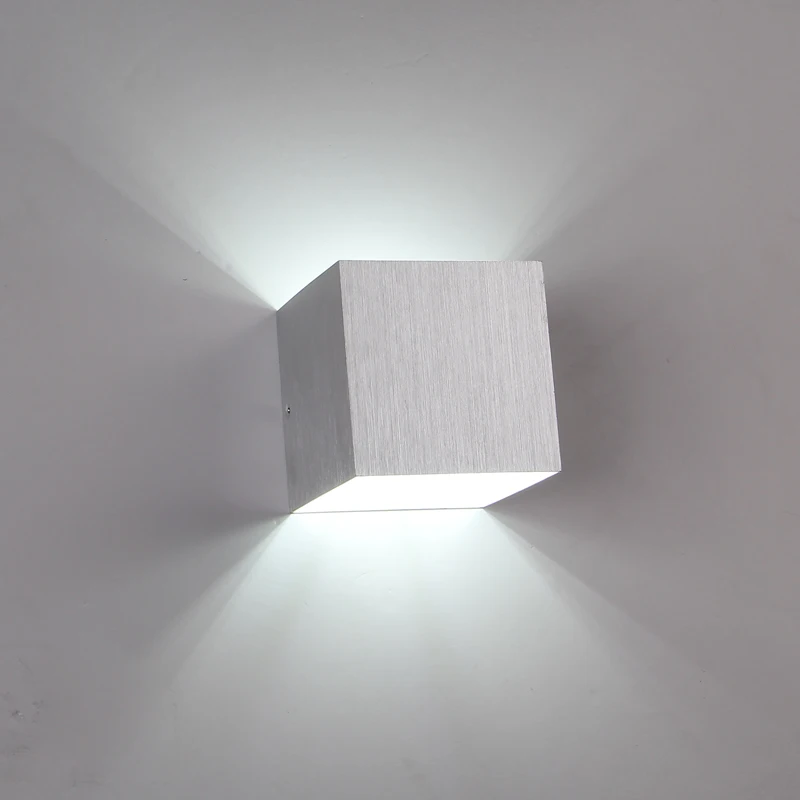 1 шт. 3 Вт LED Up and Dwon настенное бра Современный домашний ТВ фон Декор стены свет AC85 265V