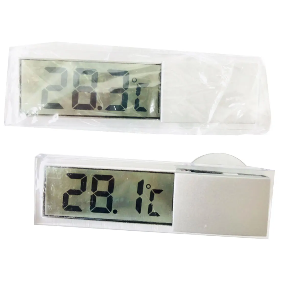 New Weather Station LCD Digital Car Thermometer Thermostat Timer Clock Temperature Instruments Sensor Wall Type Meter -20-110C |