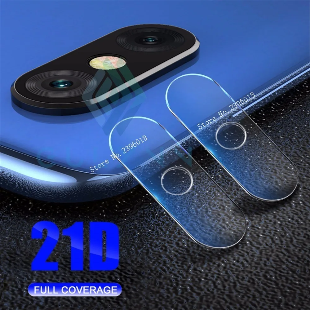 2 шт. защитная пленка для задней камеры 21D закаленное стекло Xiaomi Mi Play Redmi Note 6 6a 7 5 Pro