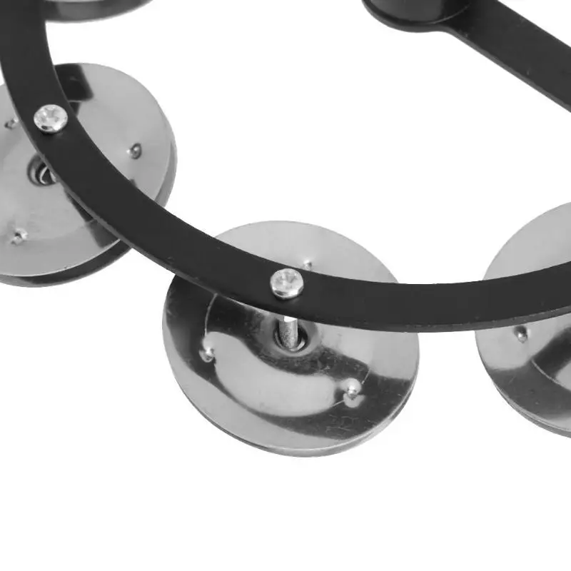 Перкуссия Hi Hat бубен с ряд бубенцов барабанный набор музыкальные