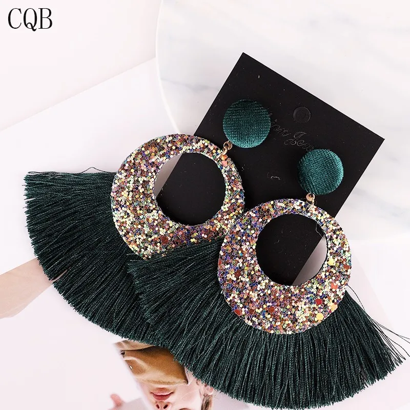 Украшенная драгоценностиями кожаная сумка женские серьги с кисточками в