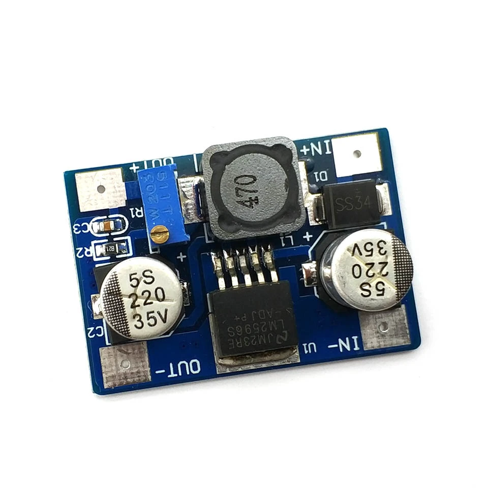 LM2596 Power Supply Module DC / BUCK 2A Adjustable Buck Regulator Ultra LM2596S 24V Switch 12V 5V 3V | Электроника