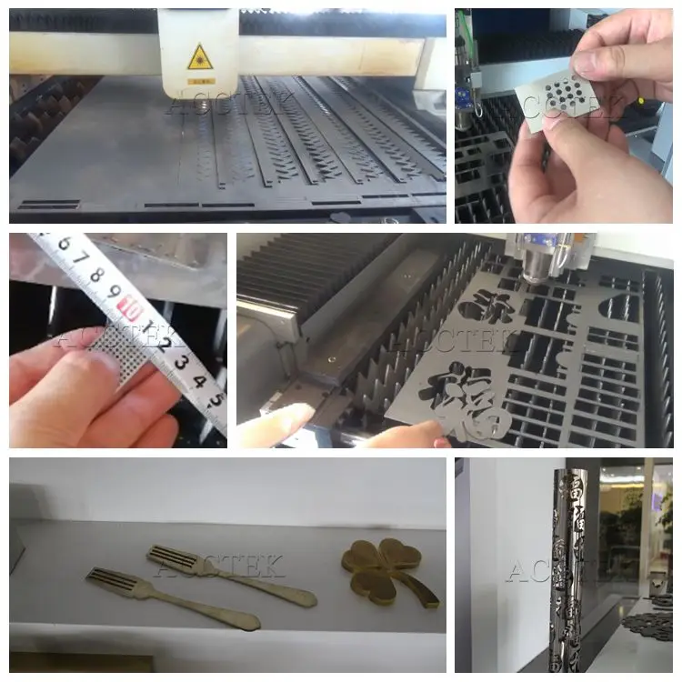 Экономичная станочная машина для лазерной резки металла с ЧПУ, для резки нержавеющей стали, углеродной стали и алюминия AKJ1530F on.