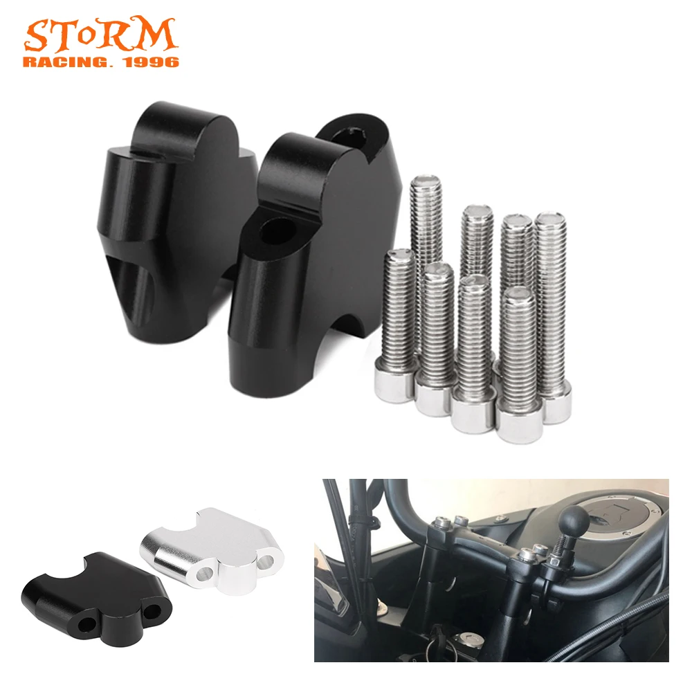 Motorcycle Handlebar Riser Mount Extension Clamps For Honda NC700S NC700X NC750X CB500X | Автомобили и мотоциклы