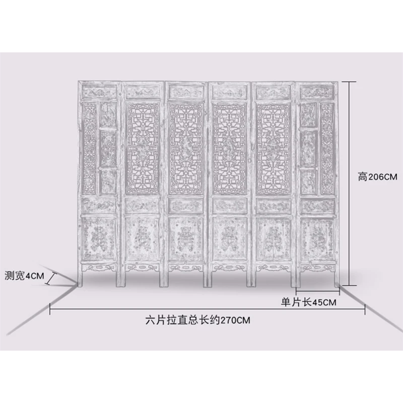Деревянная стена biombo separador de ambientes украшение гостиной разделитель wohnzimmer paravent cloison