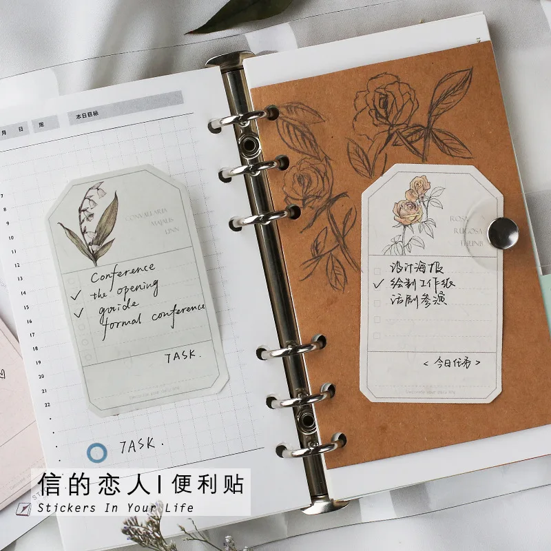 Coloffice 2 шт./компл. цветная память серии блокнот креативный милый ретро функция