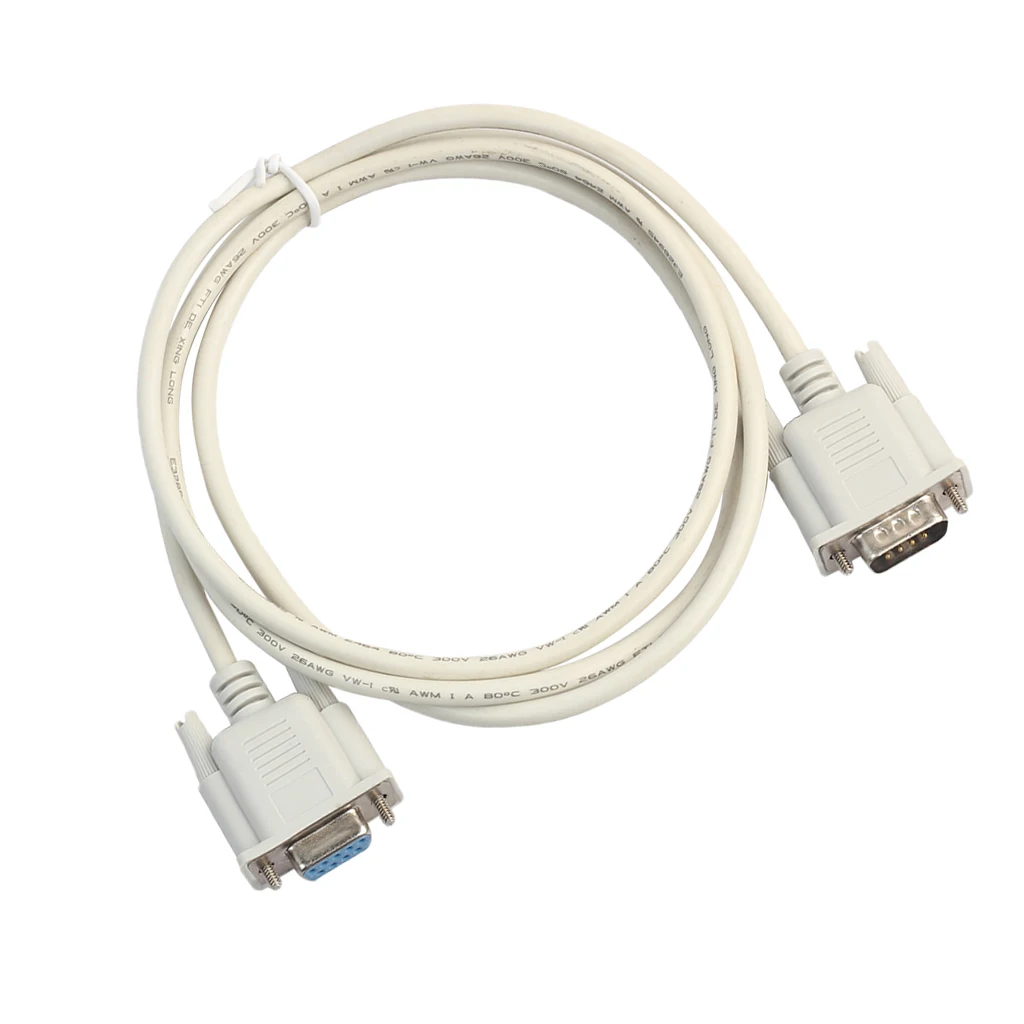 ПВХ RS232 штекер гнездо DB9 HDMI адаптер кабель последовательный порт 5