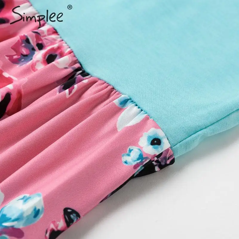 Семейное платье Simplee одинаковые наряды женский богемный летний повседневный