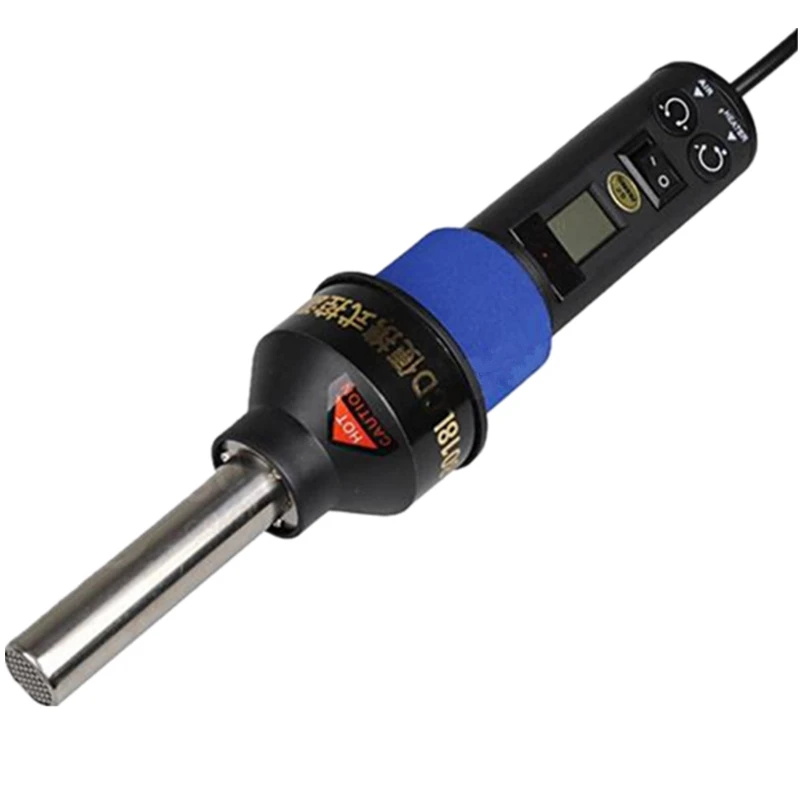 8018LCD 110V US Plug 450 градусов LCD регулируемый электронный тепловой горячий воздух