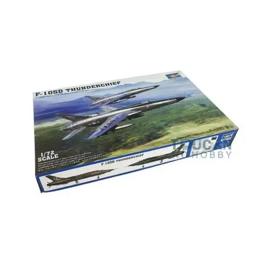 Trumpeter 1/72 01617 США F 105D гром главный самолет набор статическая модель TH05351 SMT2|Наборы