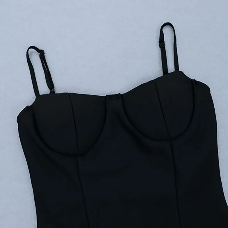 CHICEVER летнее соблазнительное с открытой спиной лоскутное кисточкой Черное