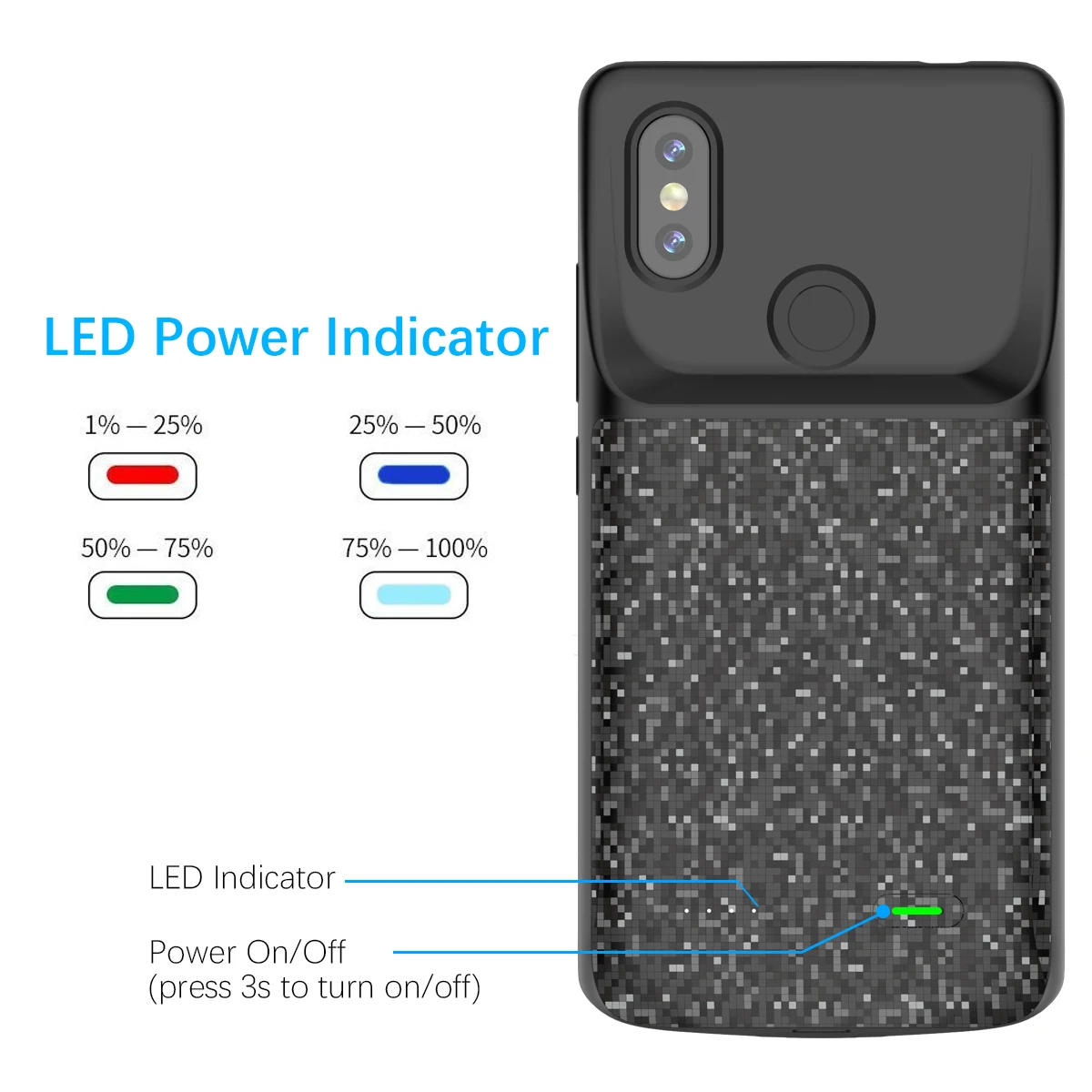 For Xiaomi Mi 8 SE Case 4700mAh Power Bank Battery Charger Ultra Thin Powerbank Phone | Мобильные телефоны и аксессуары