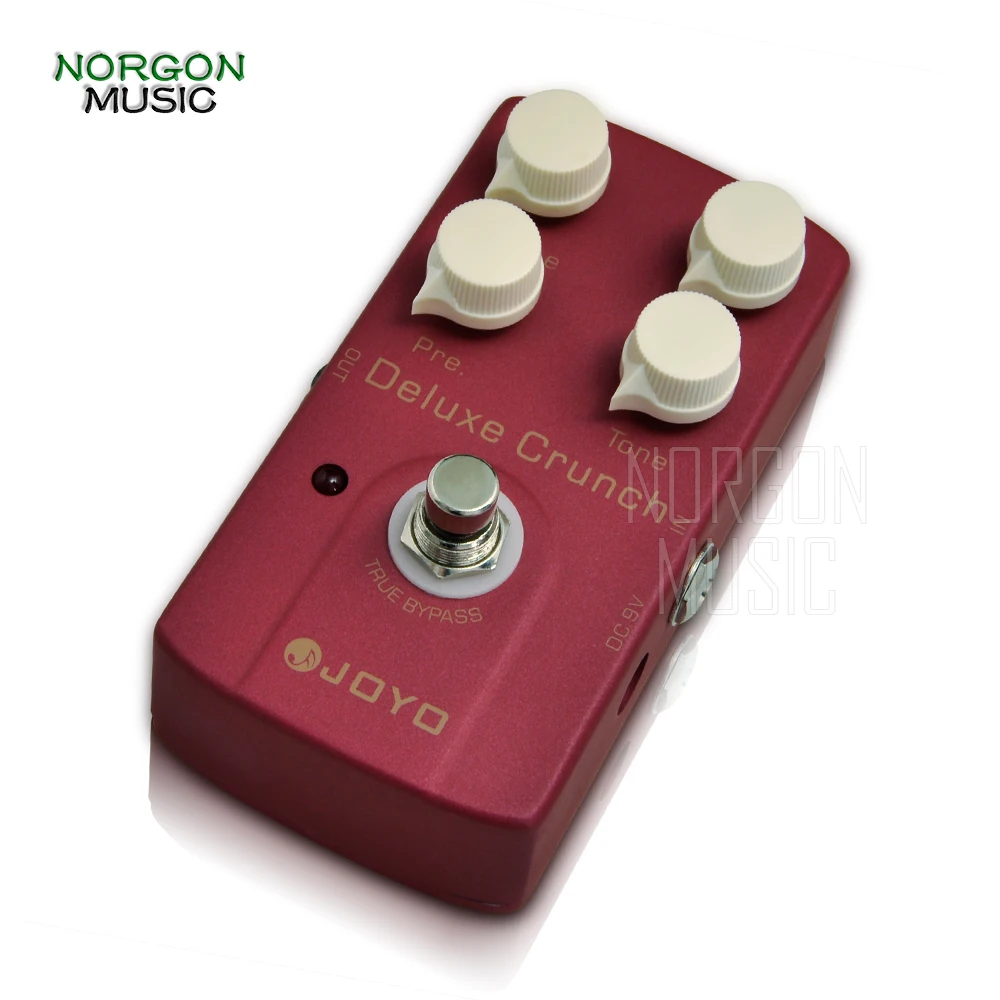 Joyo JF 39 Deluxe Crunch Preamp и перегруз Искажение гитарные эффекты педаль электрический бас