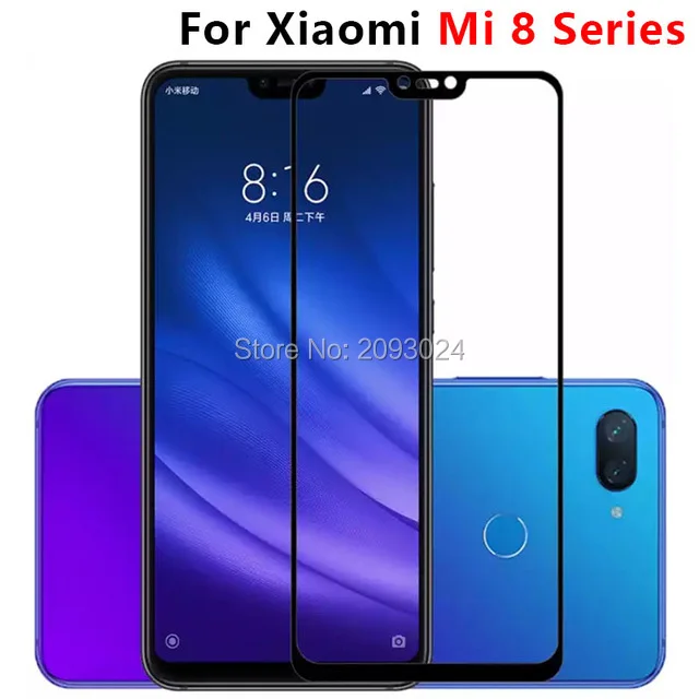 Защитное стекло для Xiaomi Mi 8 Se Pro Lite Explorer чехол из закаленного стекла Ksiomi Xiomi Xiami Xaomi