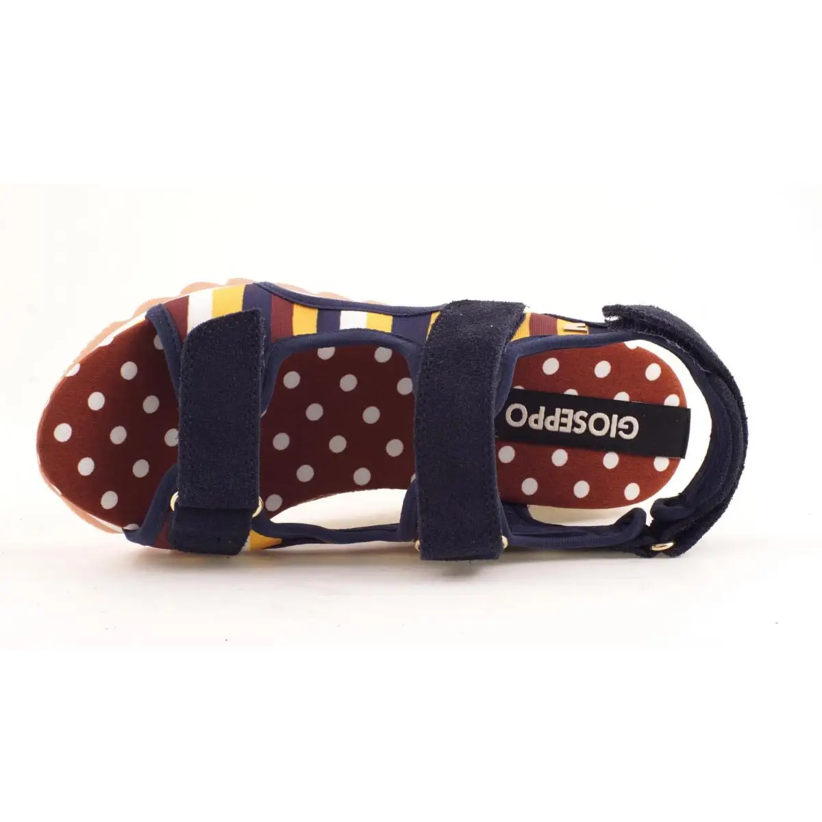 GIOSEPPO WOMAN TEXTILE SANDALS CUNA VILAINE 76575 47660 желтый|Боссоножки и сандалии| |