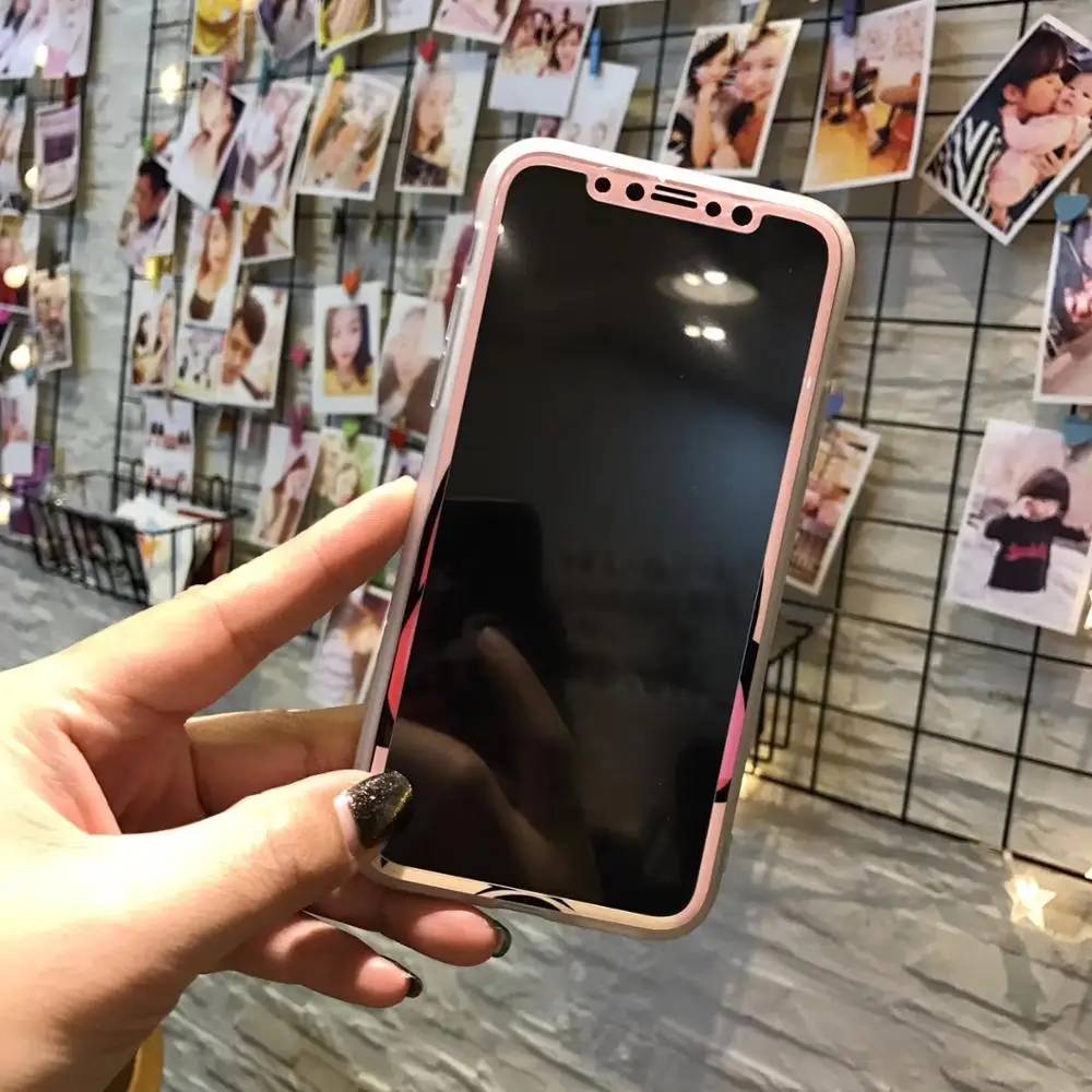 Закаленное стекло для защиты экрана iPhone11Pro X Xs 10 5 8 | Мобильные телефоны и