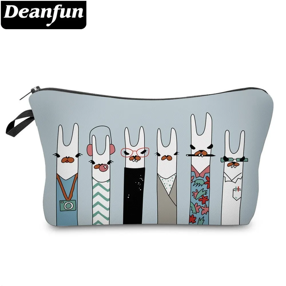 Deanfun модный Llamas косметичка водонепроницаемые косметички чехол карандаш для женщин путешествий