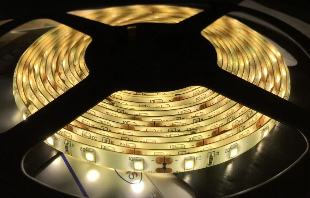 Горячая Распродажа светодиодные полосы rgbw 5 м 2835SMD 60led лента Гибкая световая