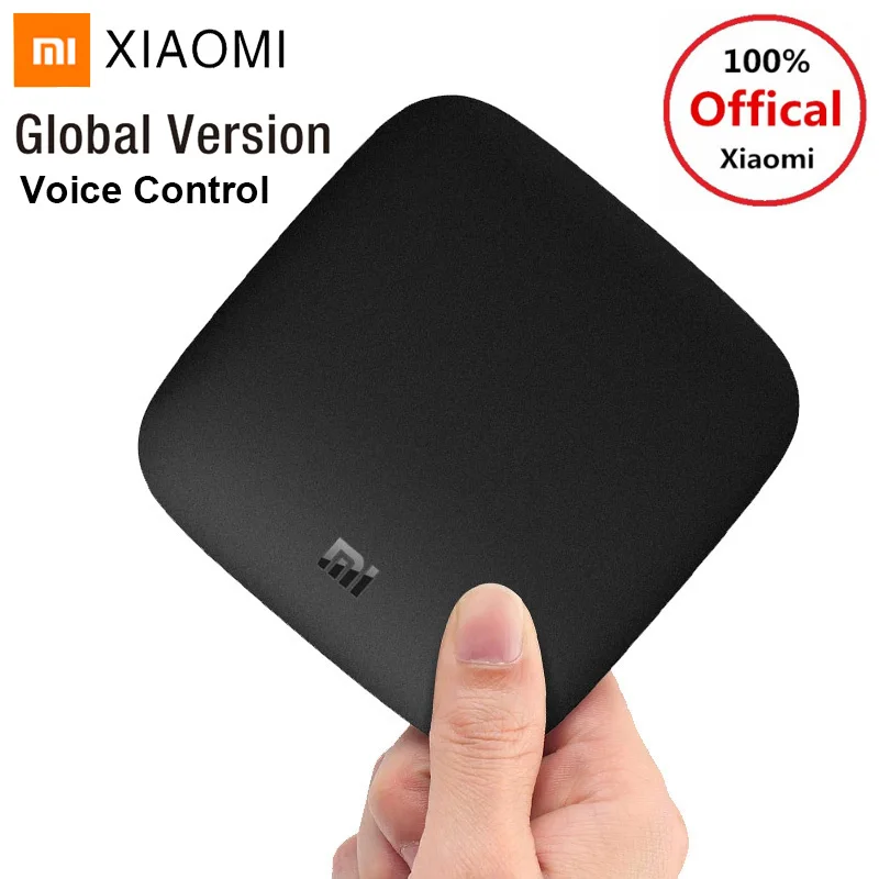 Глобальная версия ТВ приставка Xiaomi 3 Android 4K Ultra HD 2G 8G кино Смарт коробка 5G WIFI 64 бит