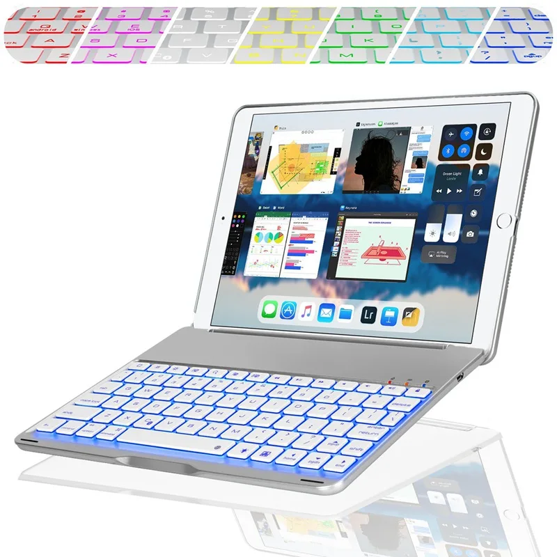 Для iPad клавиатура чехол для нового 2018 площадку 2017 Pad Pro 9 7 Air 1 и 2 Bluetooth съемный