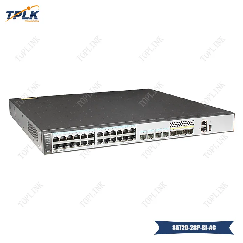 100% оригинальный дешевый коммутатор Hua wei S5720 Ethernet 28P SI AC сетевой SFP 10/100/1000