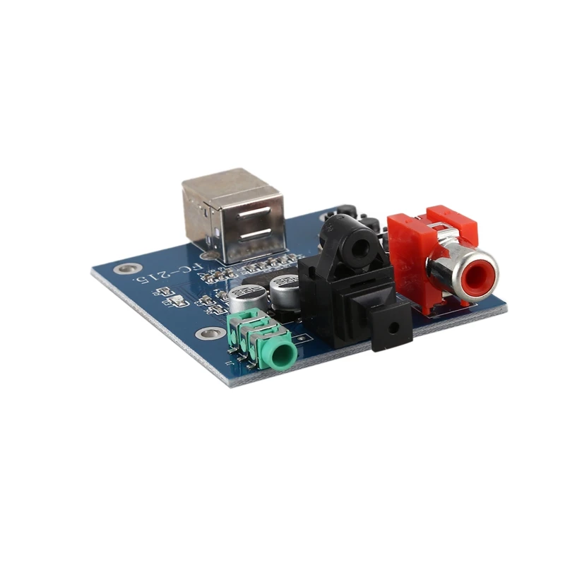 Звуковая карта PCM2704USB ЦАП Декодер USB вход коаксиальное волокно Hi-Fi звуковая