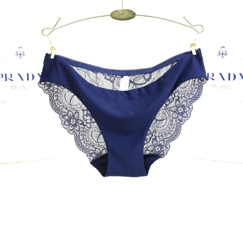 RE Ladies underwear woman panties fancy lace calcinha renda sexy for women traceless crotch of cotton briefs MANYUESHI |