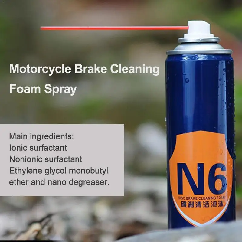 

280ML Bicycle Motorcycle Disc Brake Cleaning Foam Spray Brake Pad Cleaner Remove Oil Pollution Maintenance